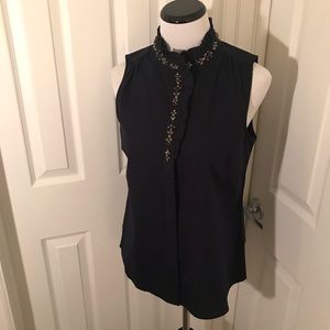✨Like New✨ J.Crew Sleeveless Button Up